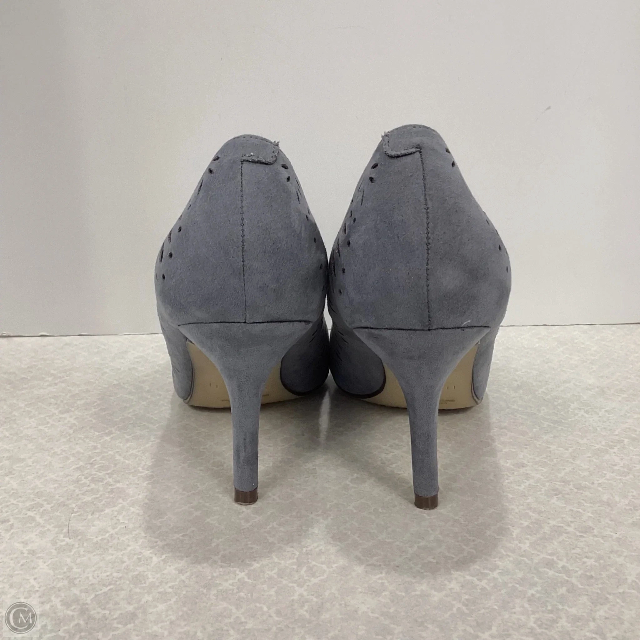 Shoes Heels Stiletto By Unisa In Grey, Size: 6.5