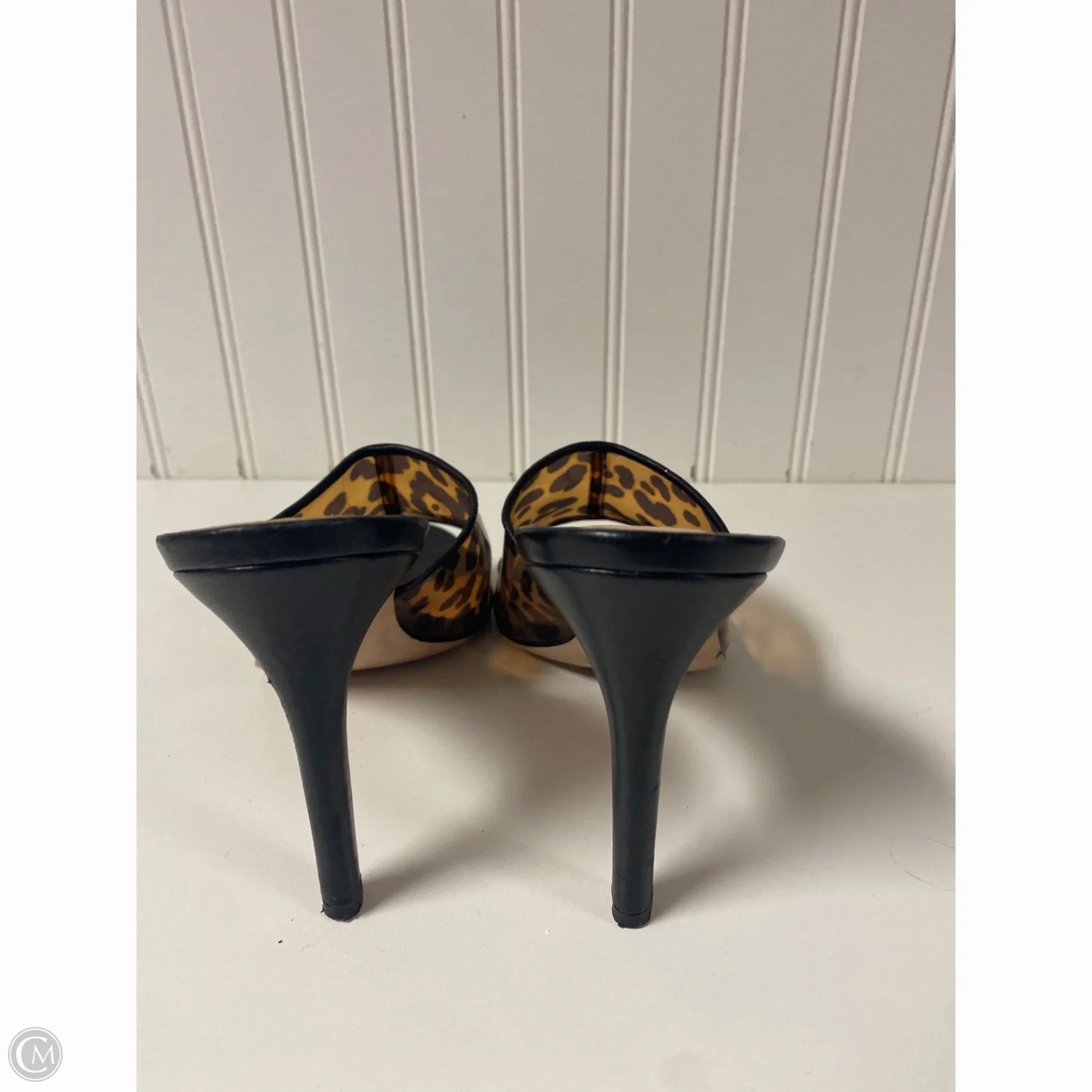 Shoes Heels Stiletto By Veronica Beard In Animal Print, Size: 8.5