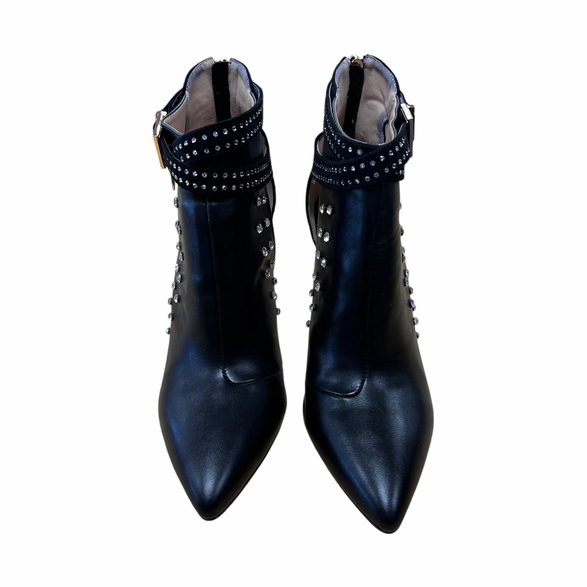 Shoes Heels Stiletto  In Black, Size:10.5