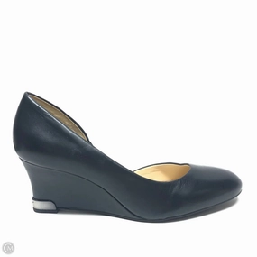 Shoes Heels Wedge By Alex Marie In Black, Size: 8.5