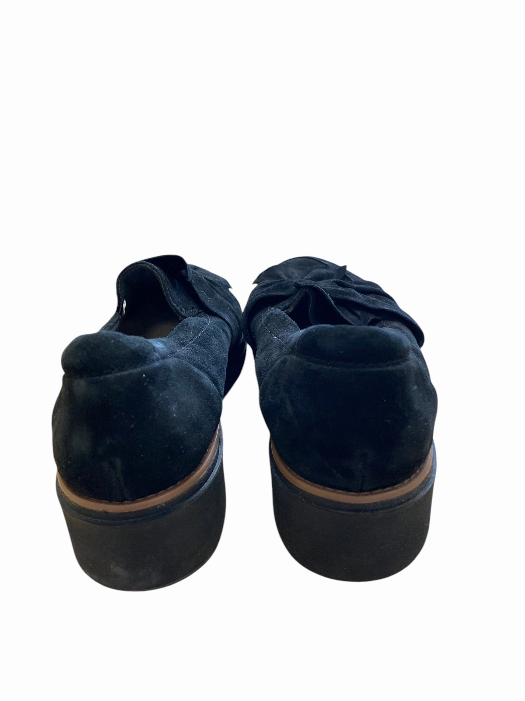 Shoes Heels Wedge By Clarks In Black, Size: 10
