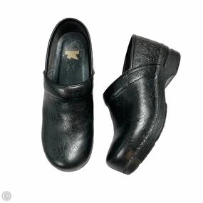 Shoes Heels Wedge By Dansko In Black, Size: 8.5