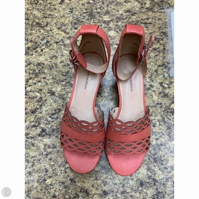 Shoes Heels Wedge By Isaac Mizrahi Live Qvc In Pink, Size: 9