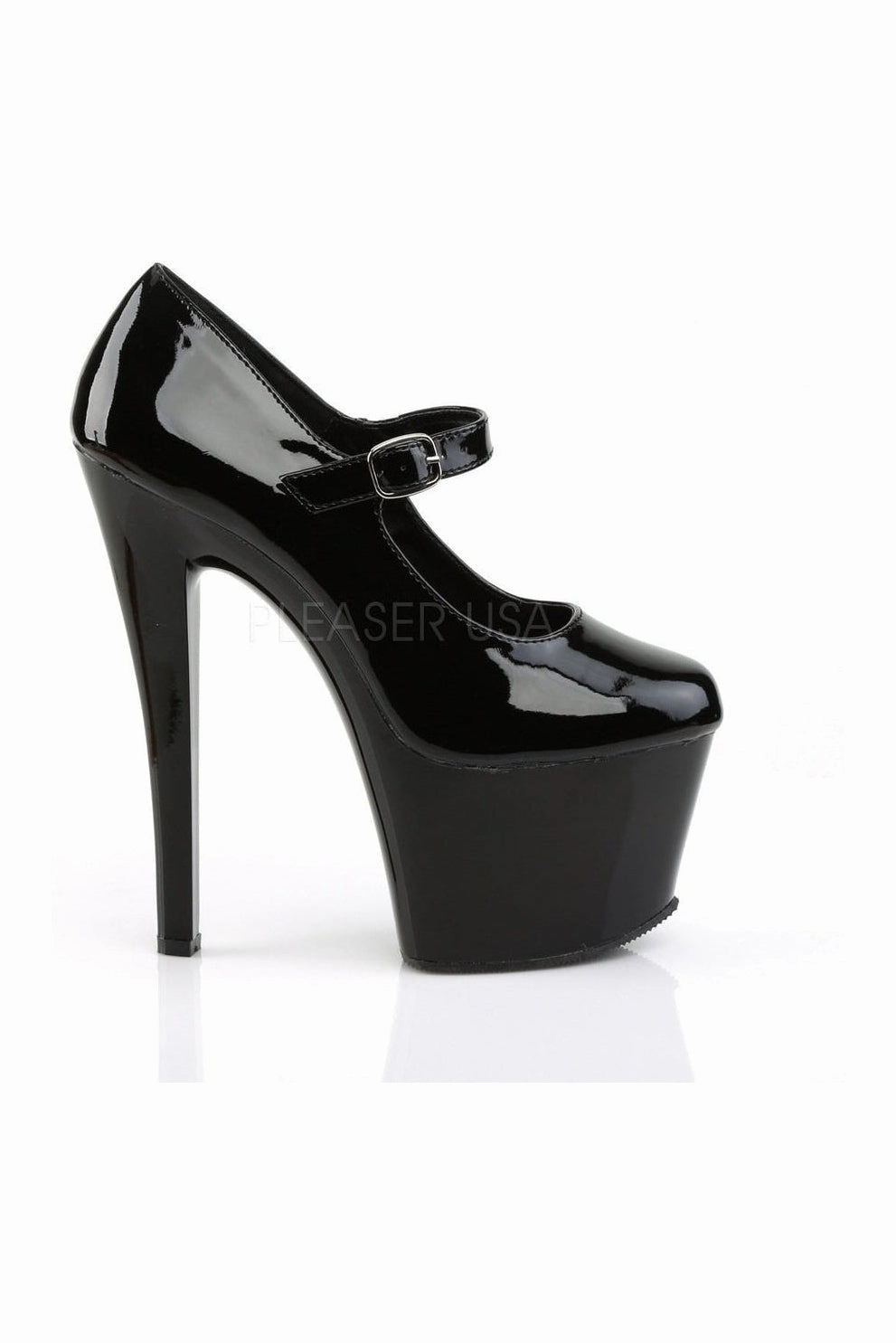 SKY-387 Platform Pump | Black Patent