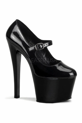 SKY-387 Platform Pump | Black Patent