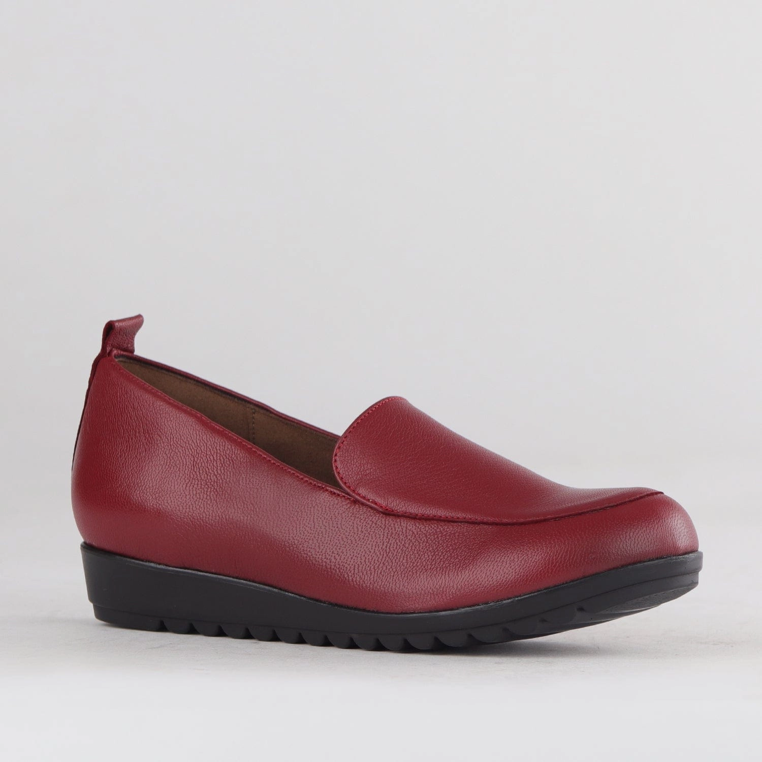 Slip-on Loafer in Red - 12529