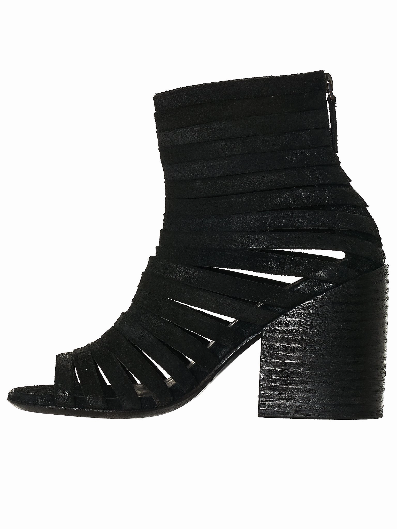 Stacked Leather Heels (MW4786-1566)