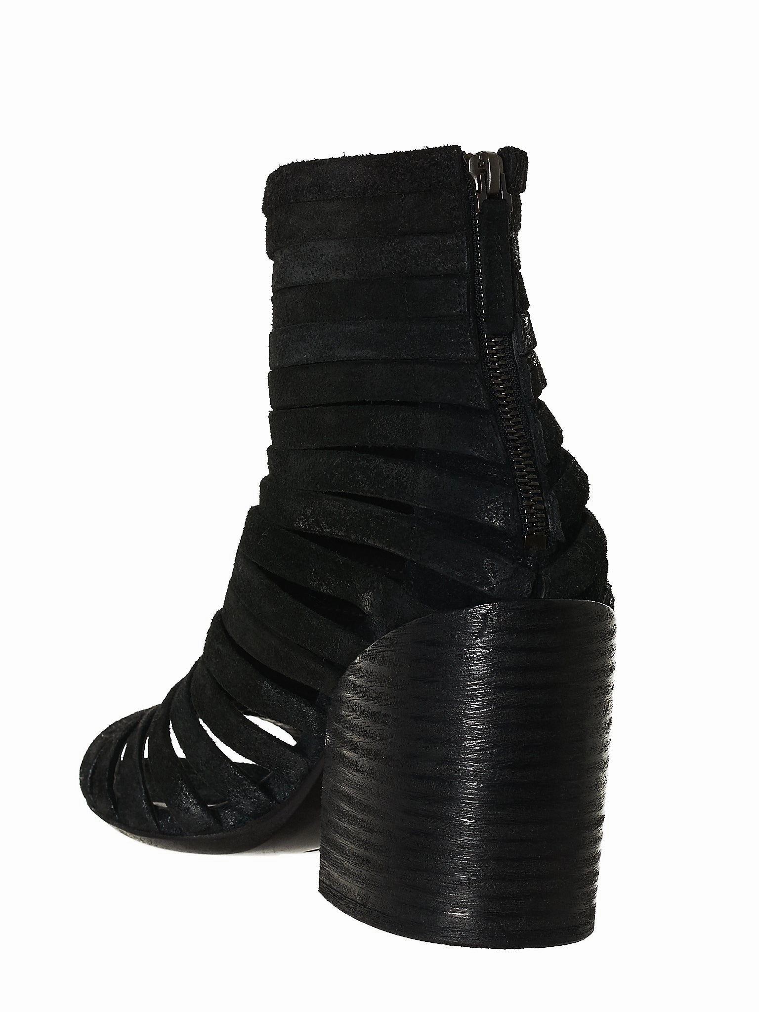 Stacked Leather Heels (MW4786-1566)