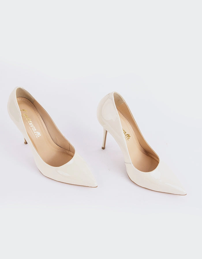 Teeva Off White Patent