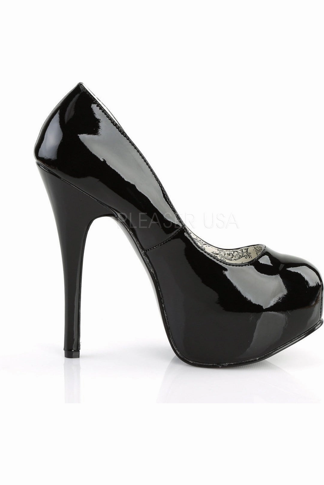 TEEZE-06 Pump  | Black Patent