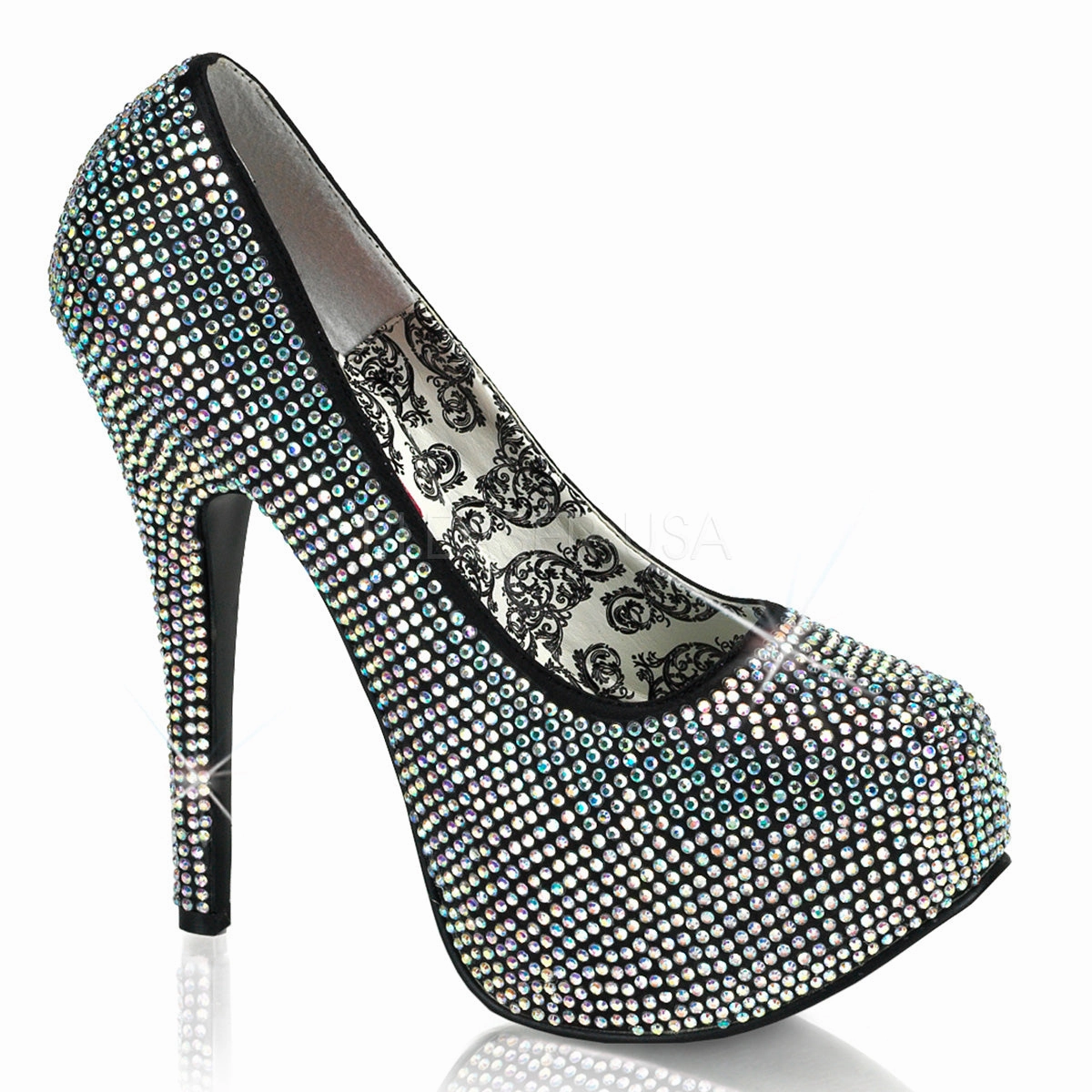 TEEZE-06R  Iridescent Rhinestones