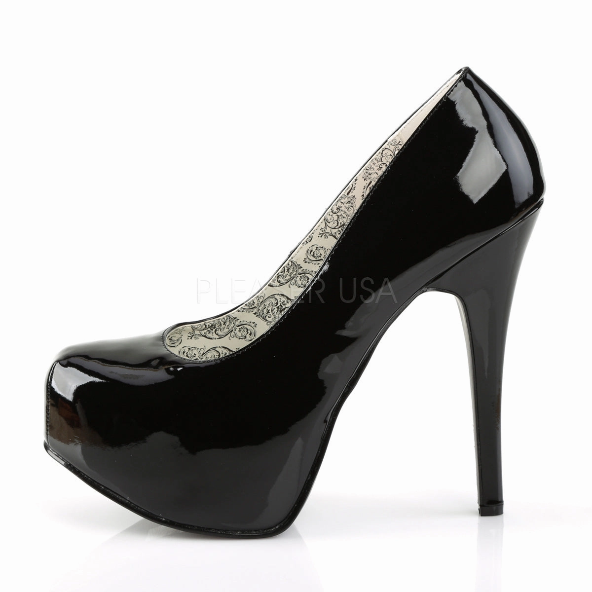 TEEZE-06W  Black Patent