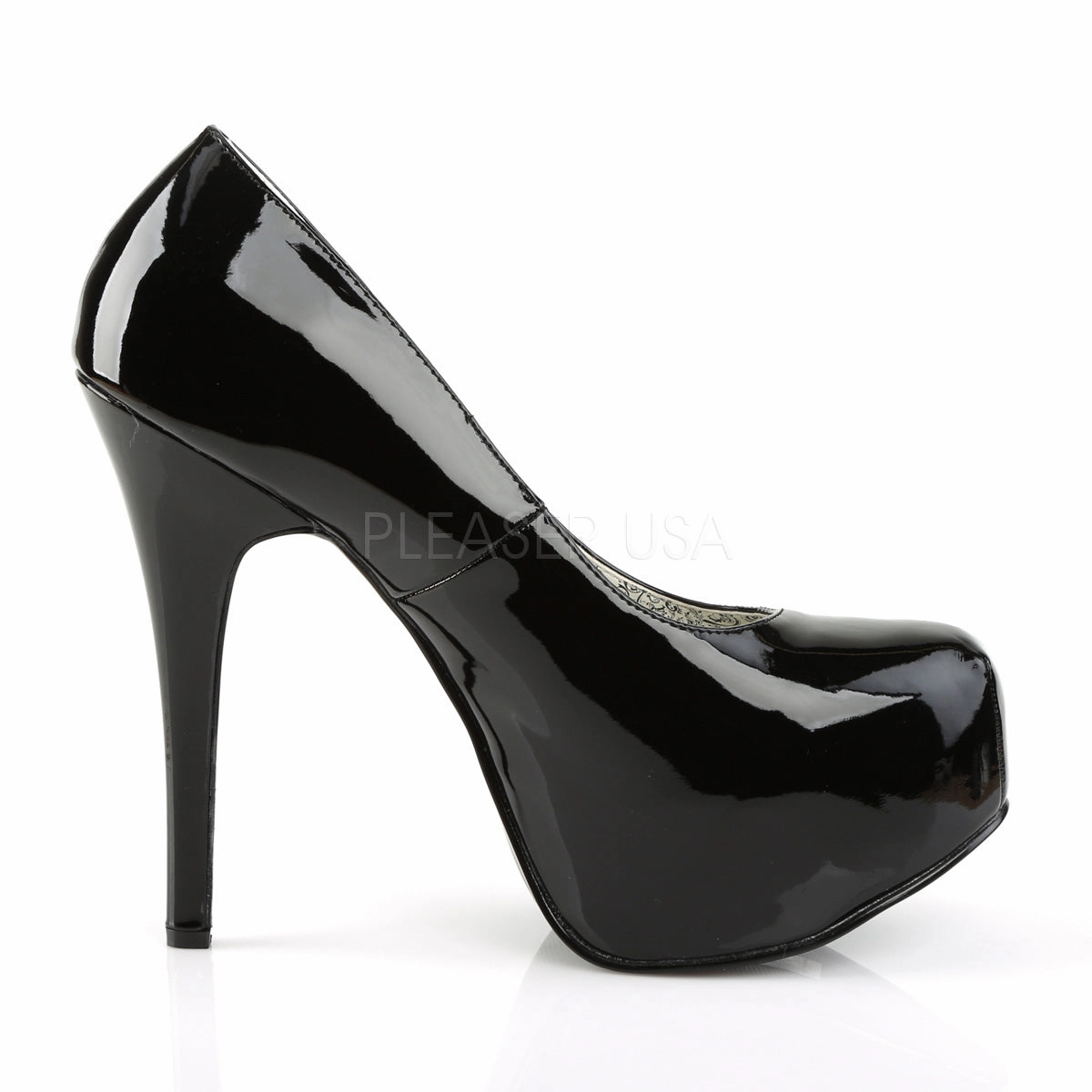 TEEZE-06W  Black Patent