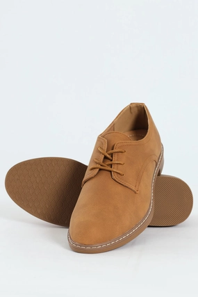 Toulouse 1 Lace Up Oxford Shoe - Tan