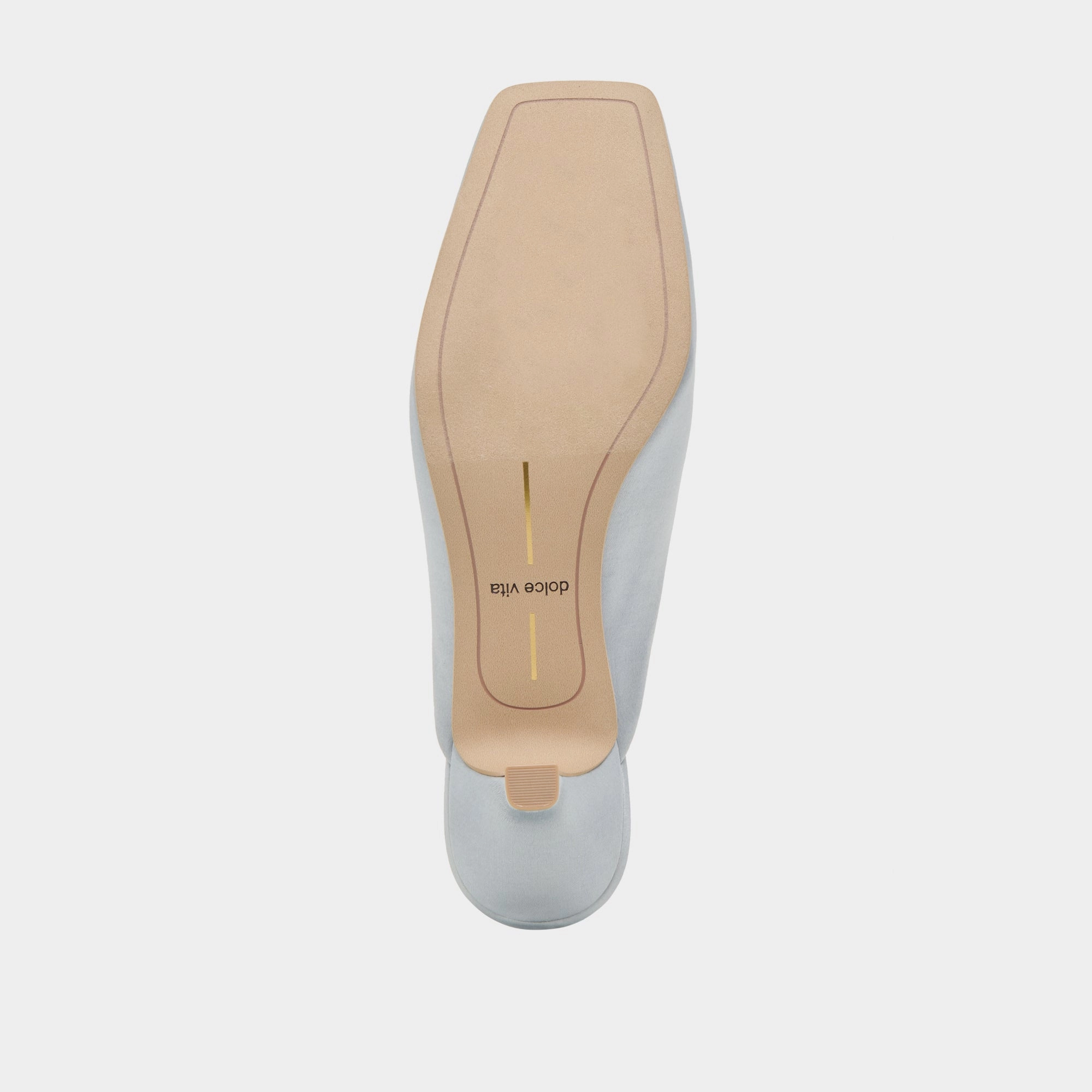 UMARA HEELS LIGHT BLUE SATIN