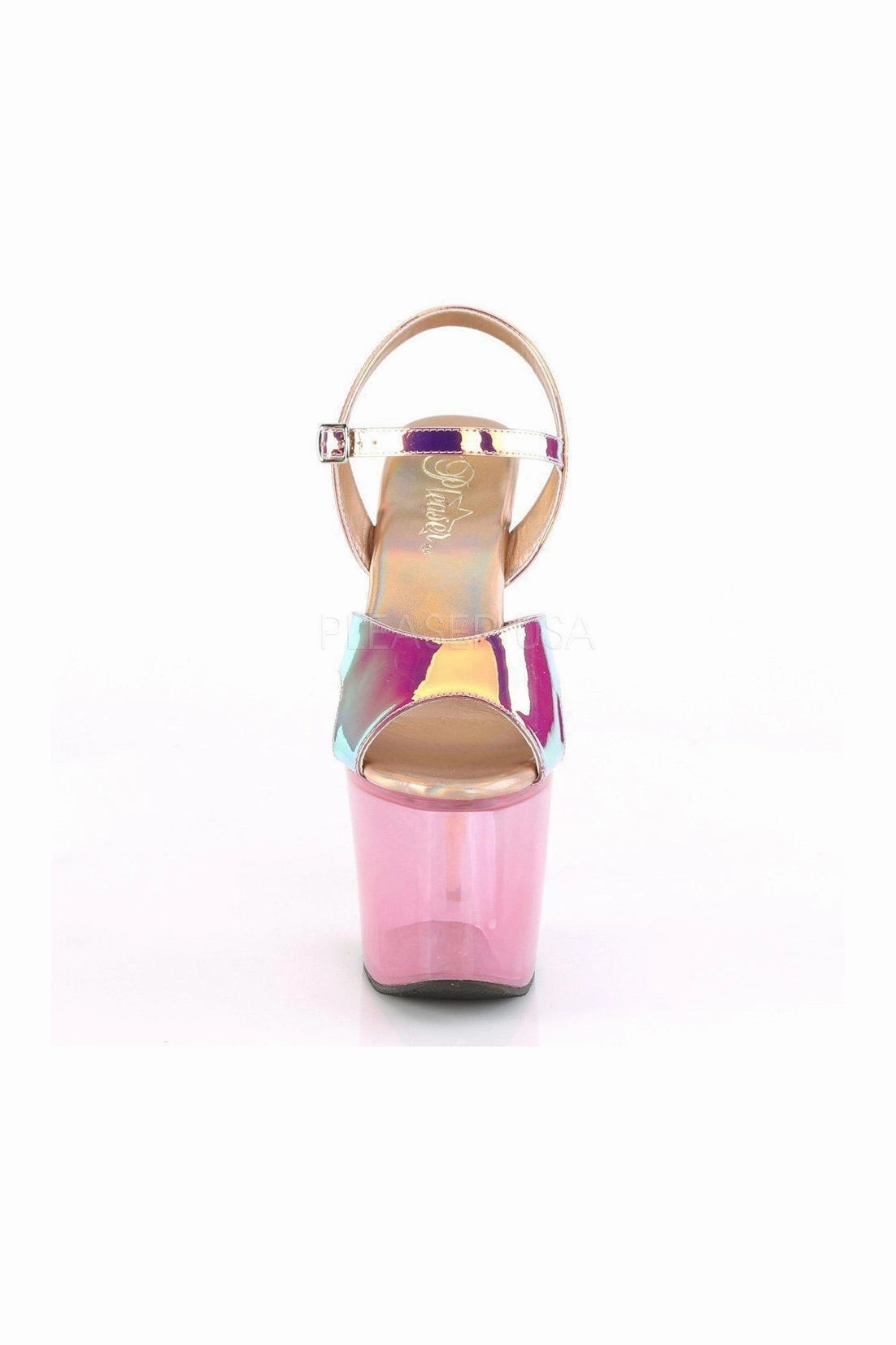 UNICORN-711T Platform Sandal | Fuchsia Vinyl