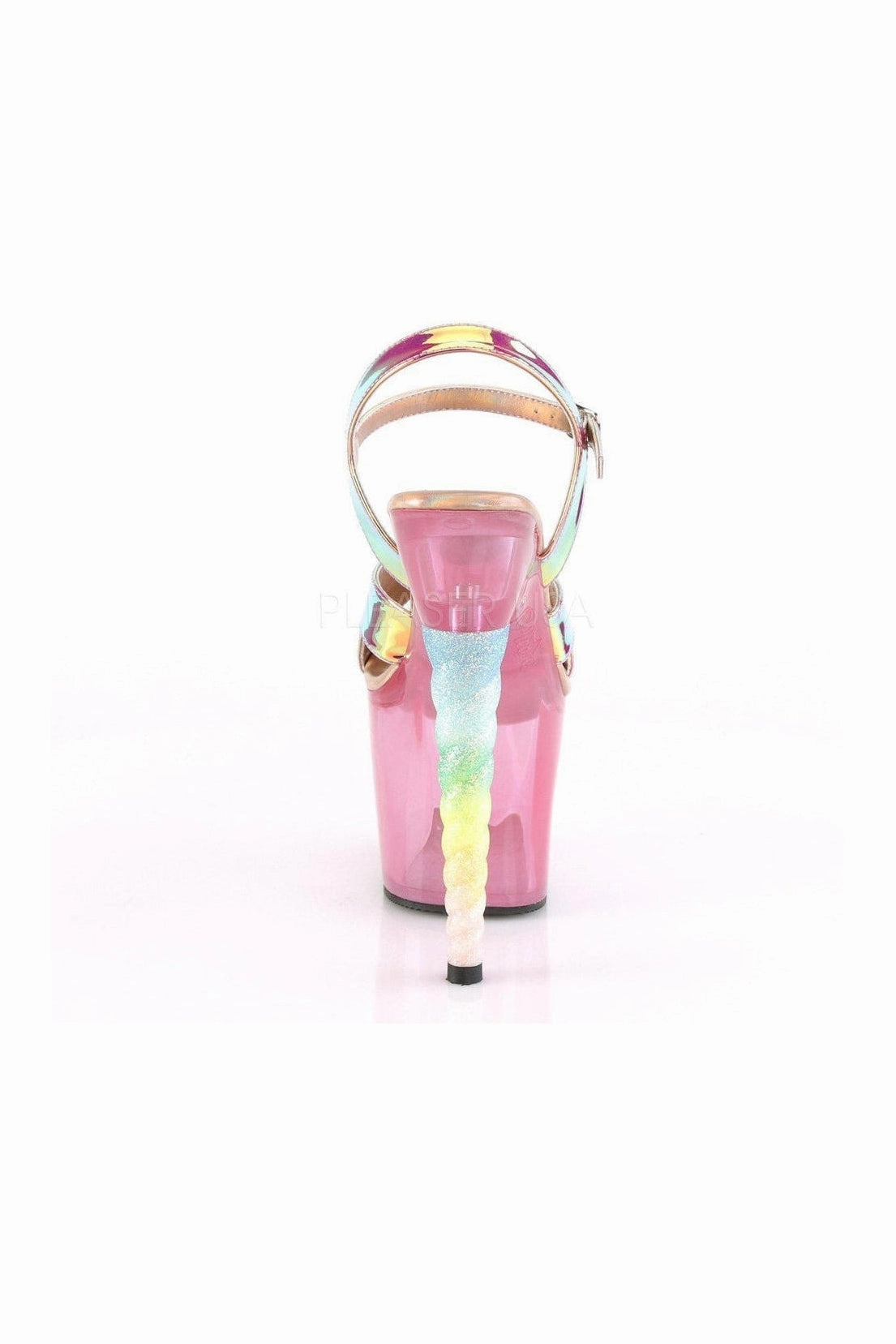 UNICORN-711T Platform Sandal | Fuchsia Vinyl