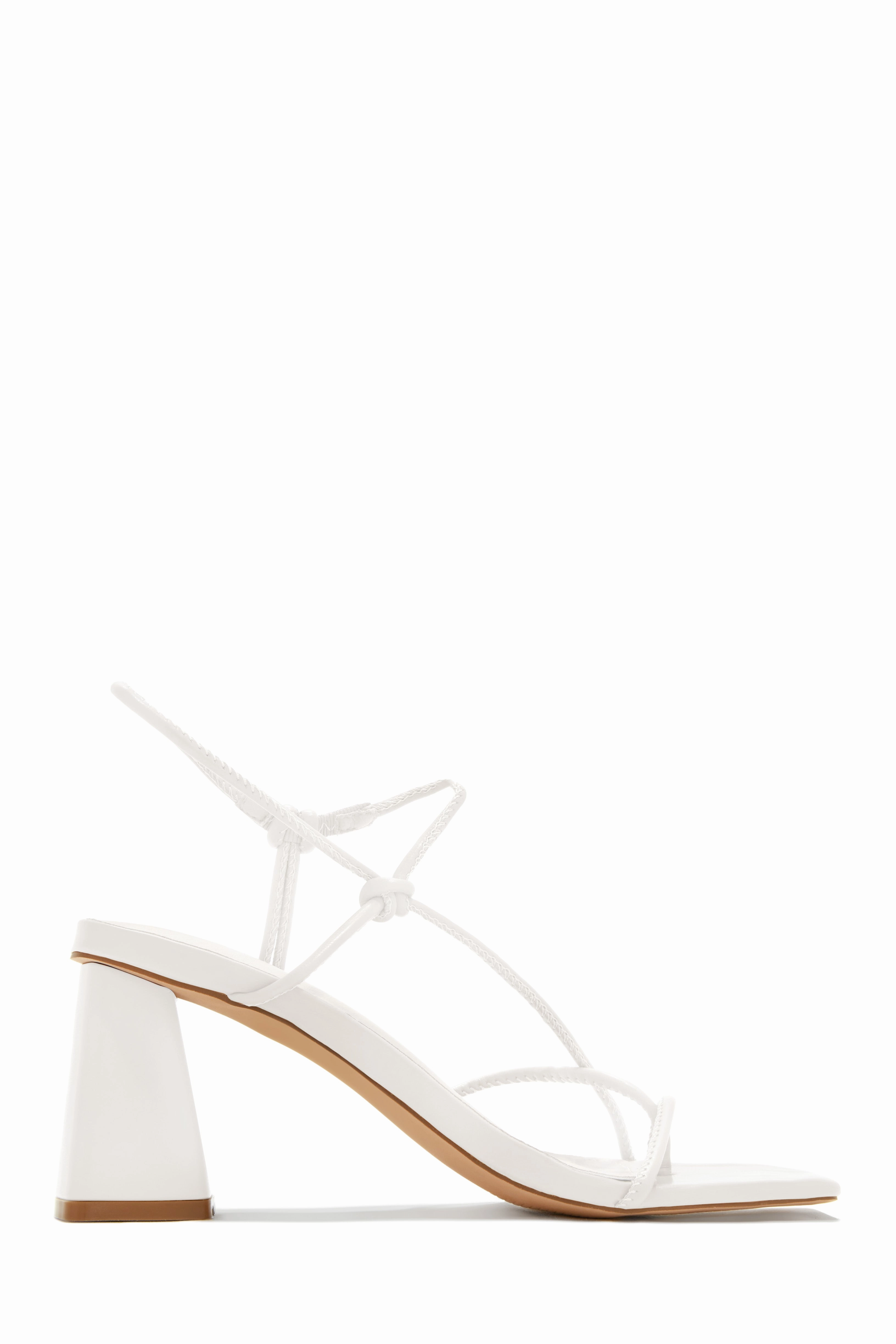 Vacation Memories Block Mid Heels - Gold