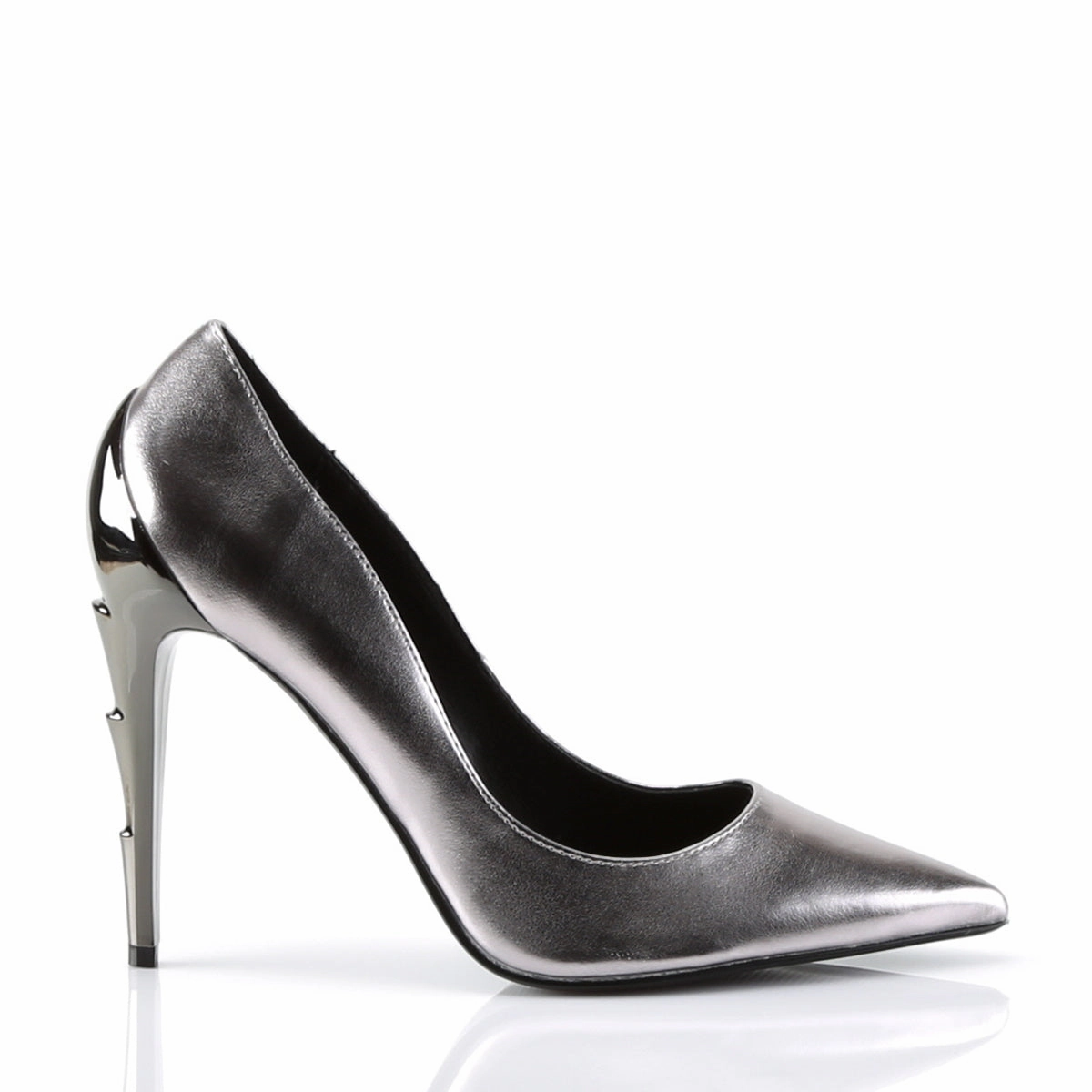 VOLTAGE-01  Pewter Vegan Leather