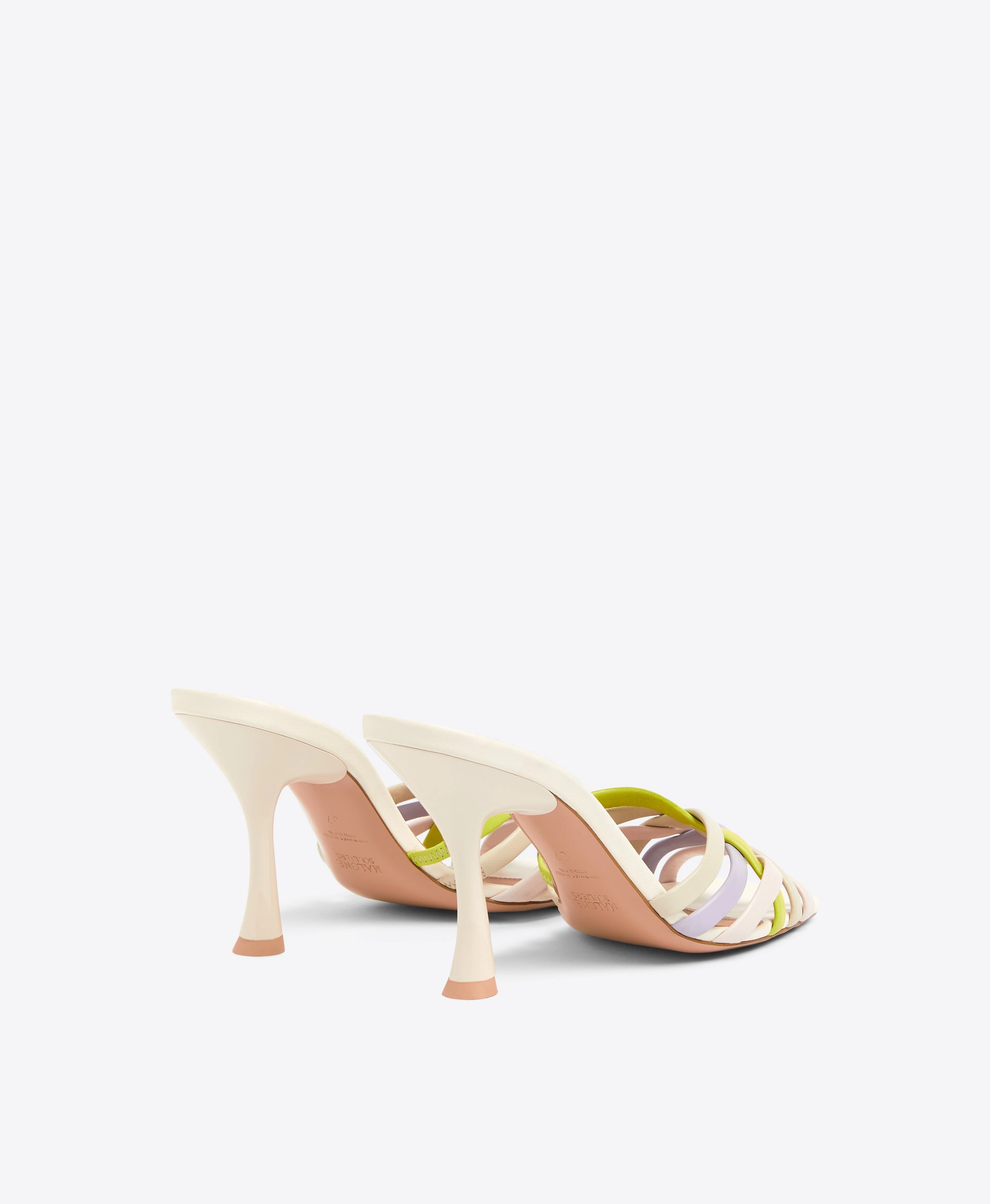 West 90 Multicolour Leather Sandals