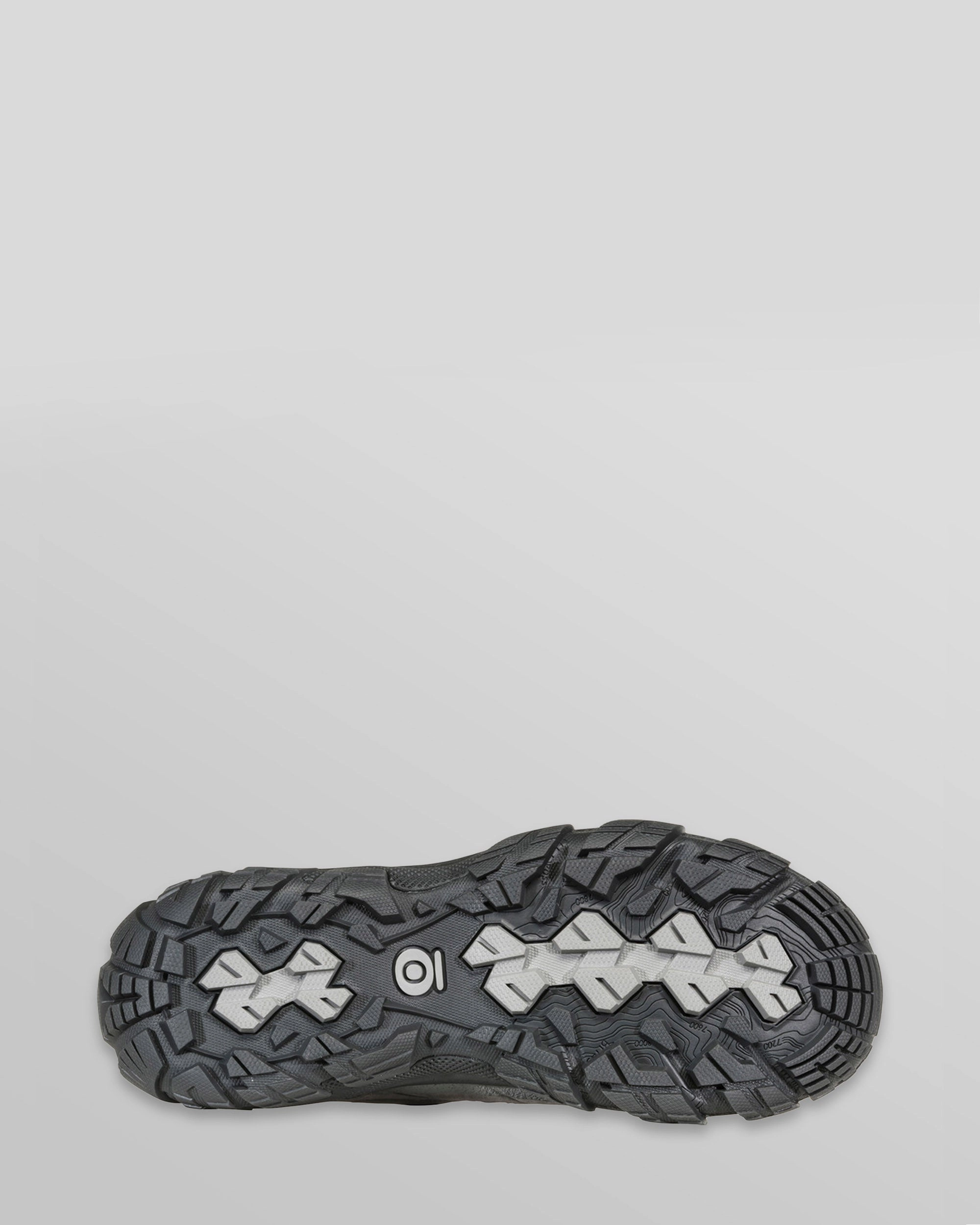 Women's Oboz Sawtooth X Low Waterproof Hiking Shoes - Wide - Hazy Gray